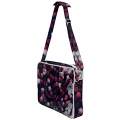 Floral Stars -dark Red Cross Body Office Bag by okhismakingart