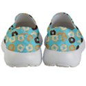 Donuts Pattern With Bites bright pastel blue and brown Kids  Lightweight Slip Ons View4