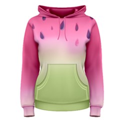 Watermelon Pastel Gradient Pink Watermelon Pastel Gradient Women s Pullover Hoodie by genx