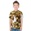 Cogs Gears Tiling Cogwheel Kids  Cotton Tee View1