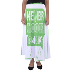 Never Look Back Flared Maxi Skirt by Melcu