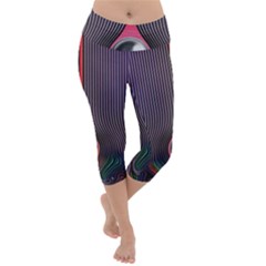 Tame Impala Lightweight Velour Capri Yoga Leggings by milliahood