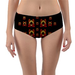 Sweets And  Candy As Decorative Reversible Mid-waist Bikini Bottoms by pepitasart