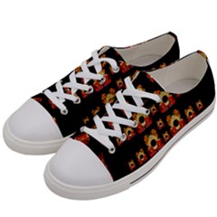 Sweets And  Candy As Decorative Women s Low Top Canvas Sneakers by pepitasart