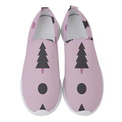 Christmas Tree Fir Den Women s Slip On Sneakers by HermanTelo