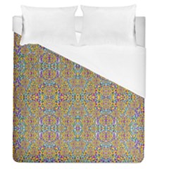 Pearls As Candy And Flowers Duvet Cover (queen Size) by pepitasart