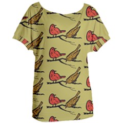 Bird Animal Nature Wild Wildlife Women s Oversized Tee by HermanTelo