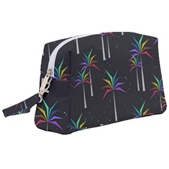 Background Flora Trees Palm Wristlet Pouch Bag (large)