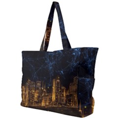 Architecture Buildings City Simple Shoulder Bag by Pakrebo