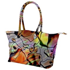 Abstract Transparent Drawing Canvas Shoulder Bag by HermanTelo