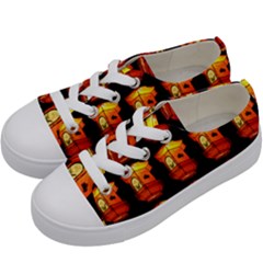 Paper Lantern Chinese Celebration Kids  Low Top Canvas Sneakers by HermanTelo