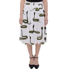 Snake Cobra Reptile Poisonous Classic Midi Skirt by HermanTelo