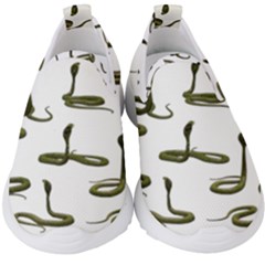 Snake Cobra Reptile Poisonous Kids  Slip On Sneakers by HermanTelo