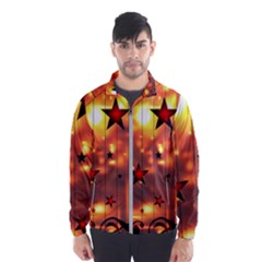 Star Radio Light Effects Magic Men s Windbreaker by HermanTelo