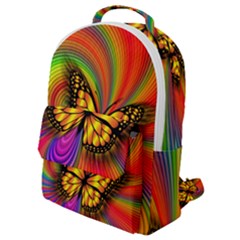 Arrangement Butterfly Flap Pocket Backpack (small) by HermanTelo