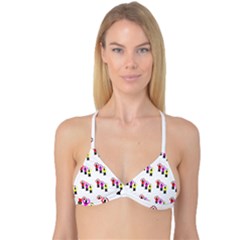 Ballet Plie Dance Ballerina Reversible Tri Bikini Top