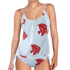 Fish Red Sea Water Swimming Tankini Set by HermanTelo