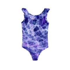 Abstract Space Kids  Frill Swimsuit by Bajindul