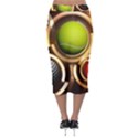 Sport Ball Tennis Golf Football Midi Pencil Skirt View2