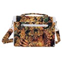 Sculpture Art Temple Tower Satchel Shoulder Bag View3