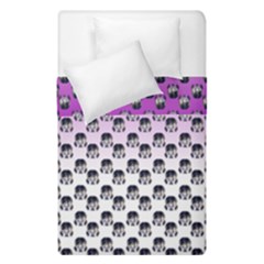 Forest Girl Gradient Purple Duvet Cover Double Side (single Size) by snowwhitegirl