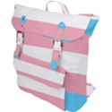 Transgender Pride Flag Buckle Up Backpack View1