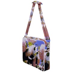 Pink Snowball Branch  Cross Body Office Bag by okhismakingart