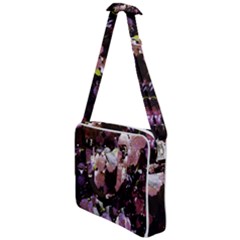 Purple Snowballs Cross Body Office Bag by okhismakingart