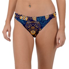 African Pattern Band Bikini Bottom by Sobalvarro