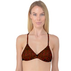 Celtic Spiritual Pattern Art Reversible Tri Bikini Top