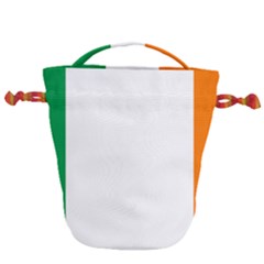 Ireland Flag Irish Flag Drawstring Bucket Bag by FlagGallery