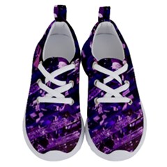 Light Violet Purple Technology Running Shoes by Pakrebo