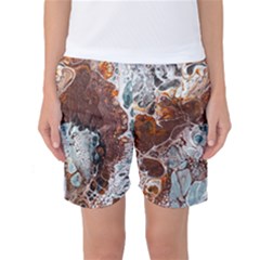 Paint Acrylic Paint Art Colorful Women s Basketball Shorts by Pakrebo