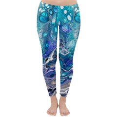 Paint Acrylic Paint Art Colorful Classic Winter Leggings by Pakrebo