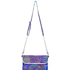 Abstractwithblue Mini Crossbody Handbag by bloomingvinedesign