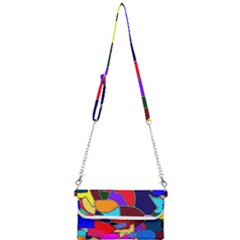 Crazycolorabstract Mini Crossbody Handbag by bloomingvinedesign