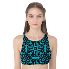 Pattern Seamless Ornament Abstract Tank Bikini Top by Pakrebo