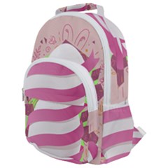 Easter Egg Rounded Multi Pocket Backpack