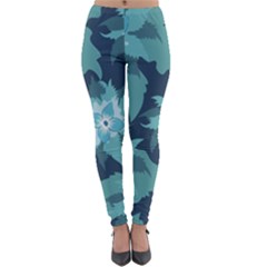 Graphic Design Wallpaper Abstract Lightweight Velour Leggings by Pakrebo