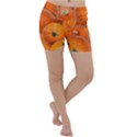 Pumpkin Halloween Fall Thanksgiving Lightweight Velour Yoga Shorts View1