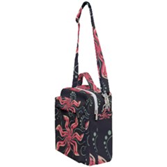 Flower Abstract Crossbody Day Bag by HermanTelo