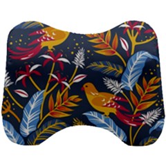 Colorful Birds In Nature Head Support Cushion by Sobalvarro