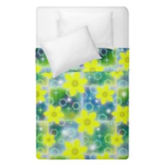 Narcissus Yellow Flowers Winter Duvet Cover Double Side (single Size) by HermanTelo