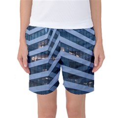 Architectural Design Architecture Building Business Women s Basketball Shorts by Pakrebo