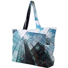 Architectural Design Architecture Building Business Simple Shoulder Bag by Pakrebo