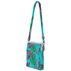 Painting Oil Leaves Reason Pattern Multi Function Travel Bag by Simbadda