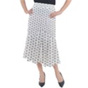 Cycling Motif Design Pattern Midi Mermaid Skirt View1