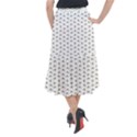 Cycling Motif Design Pattern Midi Mermaid Skirt View2