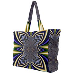 Abstract Artwork Fractal Background Simple Shoulder Bag by Sudhe