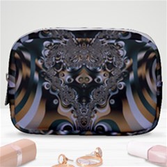 Fractal Art Artwork Design  Art Make Up Pouch (small) by Pakrebo